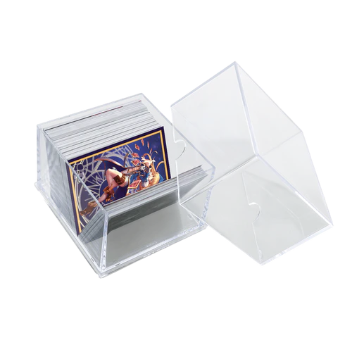 Caja Transparente 2-Piece Clear 100+ Deck Box -