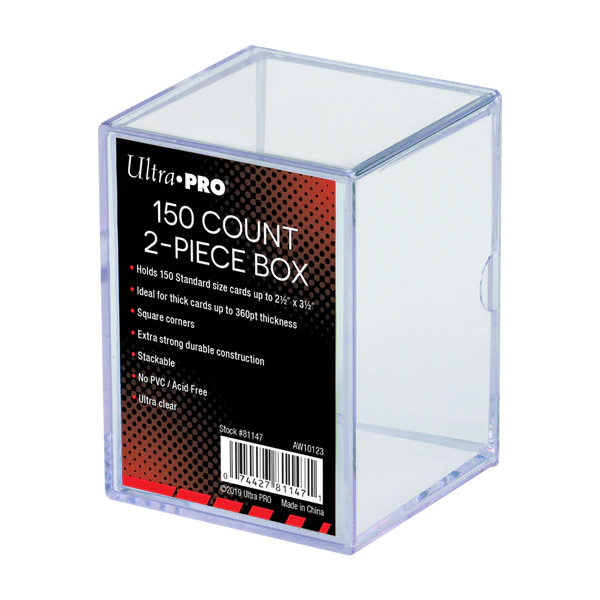 Caja Transparente 2-Piece Clear 150+ Deck Box UltraPro10pristine