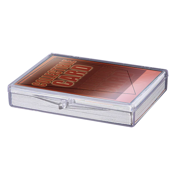 Caja Transparente UltraPro Hinged 25 Card Storage Case -
