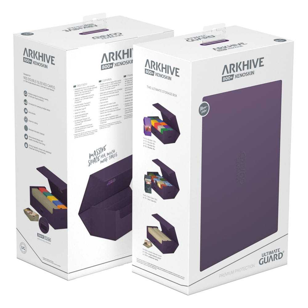 Caja Ultimate Guard Arkhive 800+ XenoSkin Monocolor Violeta