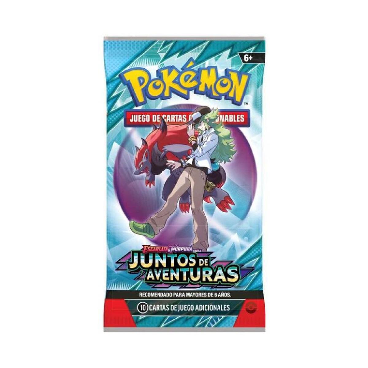 Sobre Cromos Pokemon Juntos de Aventuras (1 pack) Español