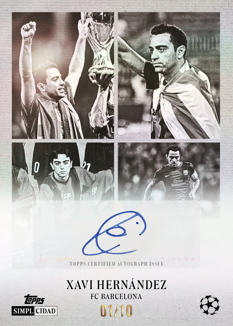 Caja Cromos 2025-26 Topps UEFA Club Competitions Simplicidad Box