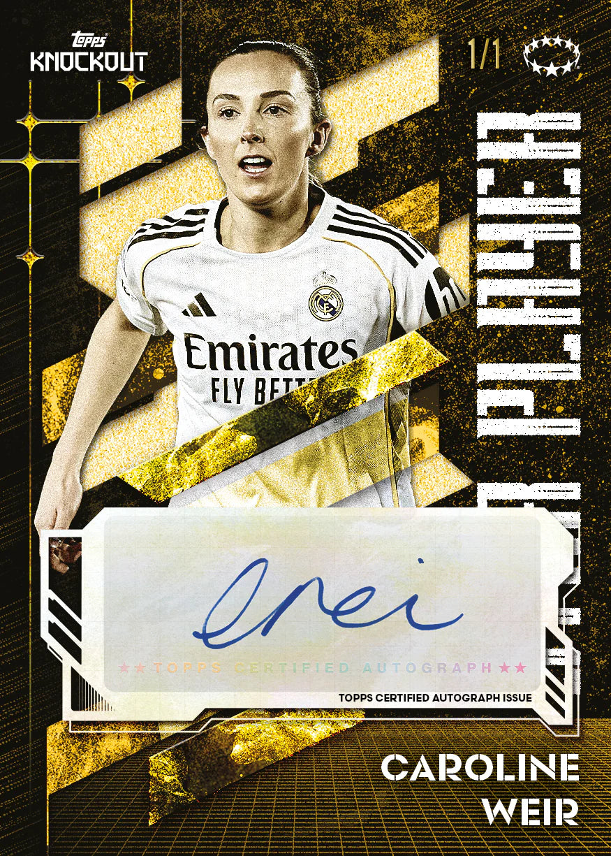 Box Caja Cromos 2025-26 Topps UEFA Women’s Champions League Knockout