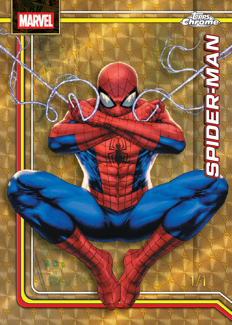 Box Caja Cromos 2026 Topps Chrome® Marvel Comics - Mega Box