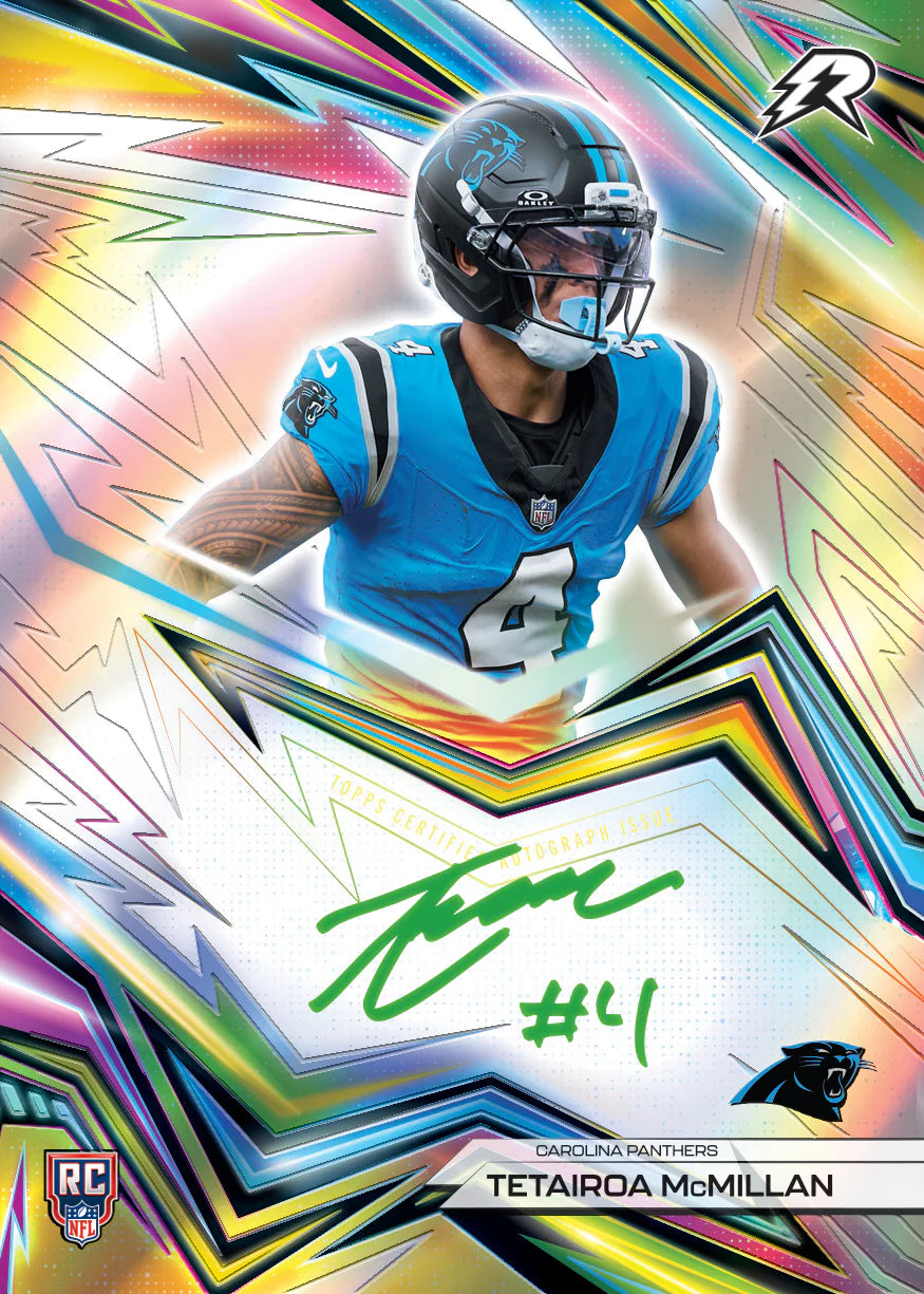 Box Caja Cromos 2025 Topps Resurgence Football  Mega Box