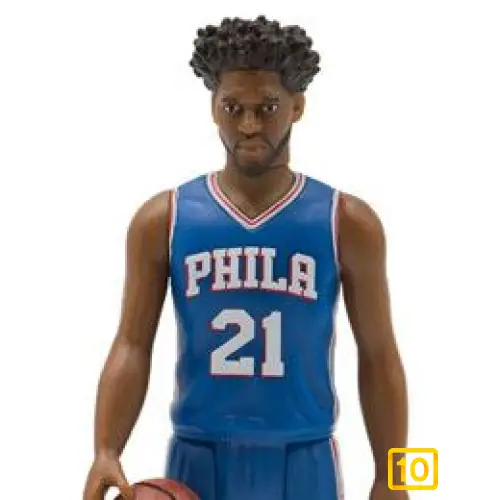Figura SUPER7 NBA ReAction Wave 1 Joel Embiid (76ers) 10 cm - 10pristine