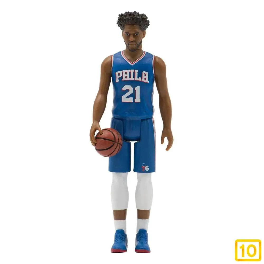 Figura SUPER7 NBA ReAction Wave 1 Joel Embiid (76ers) 10 cm - 10pristine