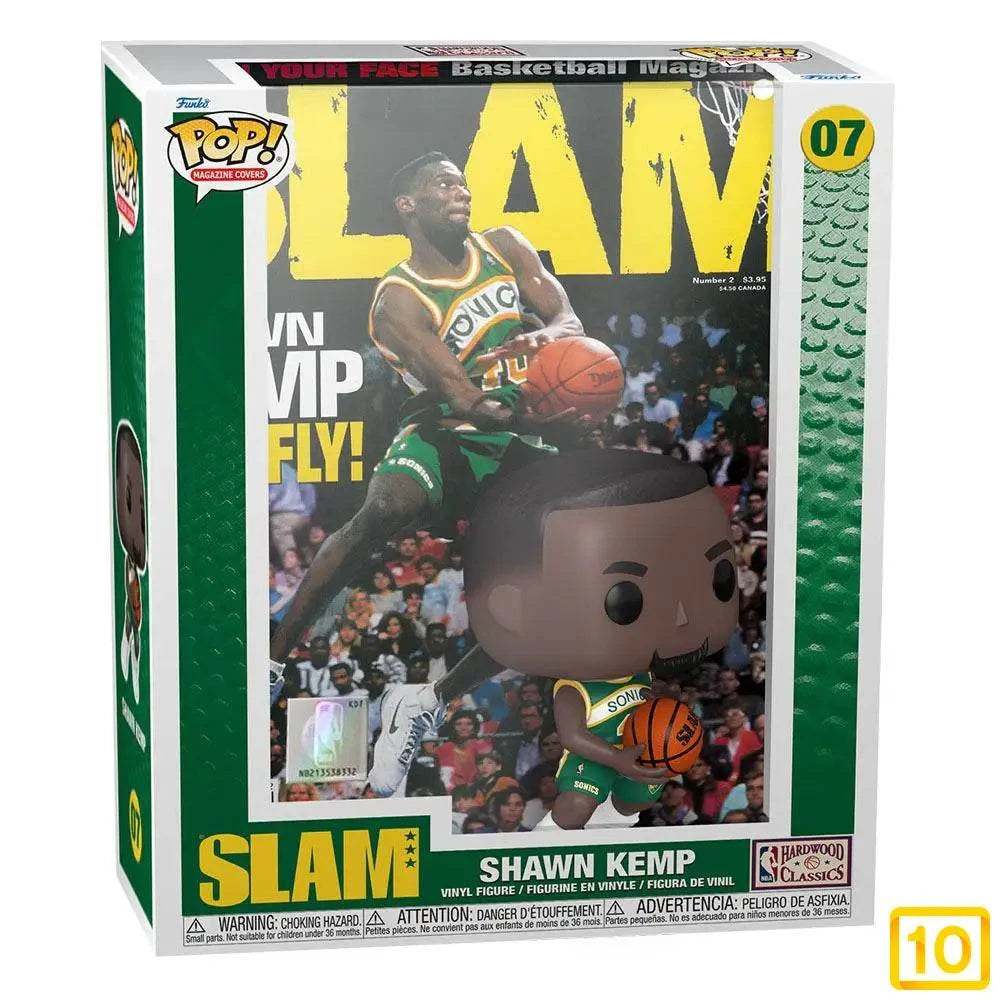 Funko NBA Cover POP! Basketball Vinyl Figura Shawn Kemp (SLAM Magazin)10pristine