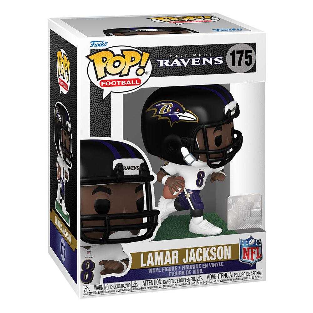 Funko NFL POP! Sports Vinyl Figura Ravens - Lamar Jackson (Away) 9 cm10pristine