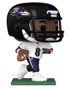 Funko NFL POP! Sports Vinyl Figura Ravens - Lamar Jackson (Away) 9 cm10pristine