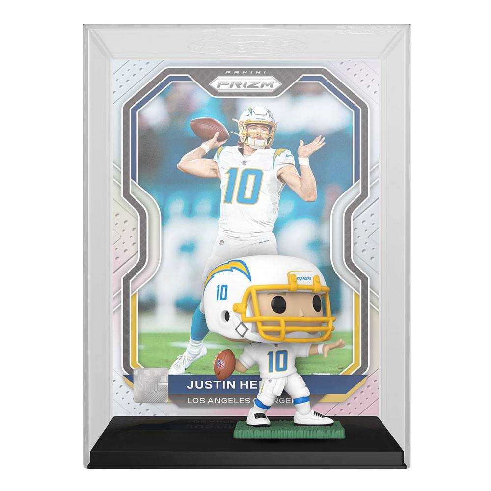 Funko NFL Trading Card POP! Football Vinyl Figura Justin Herbert 9 cm10pristine