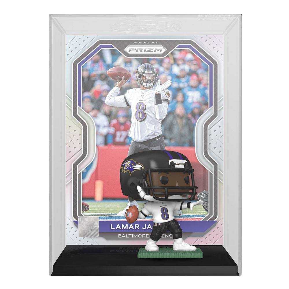 Funko NFL Trading Card POP! Football Vinyl Figura Lamar Jackson 9 cm10pristine