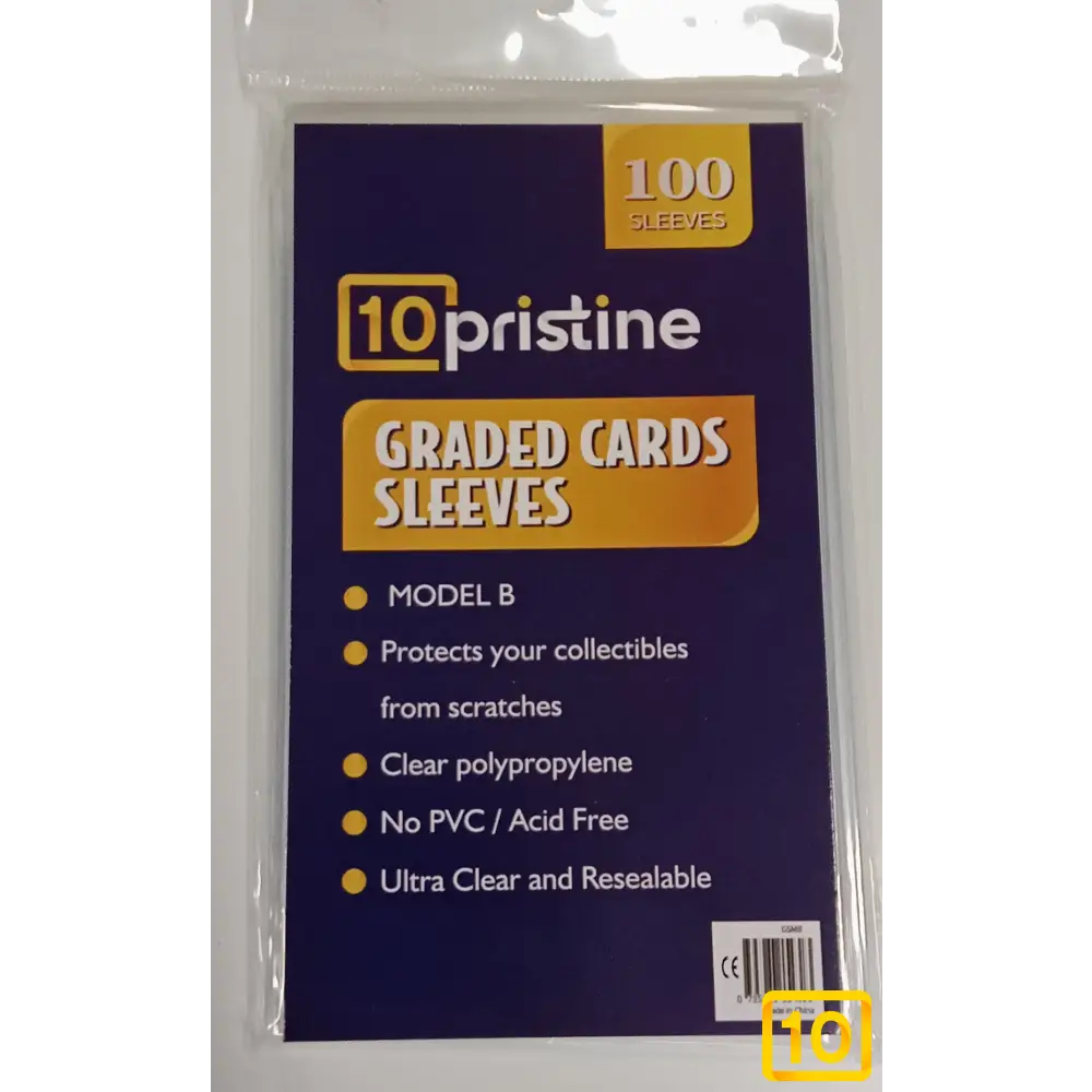 Graded Card Bags 10Pristine Model B 100pcs10pristine