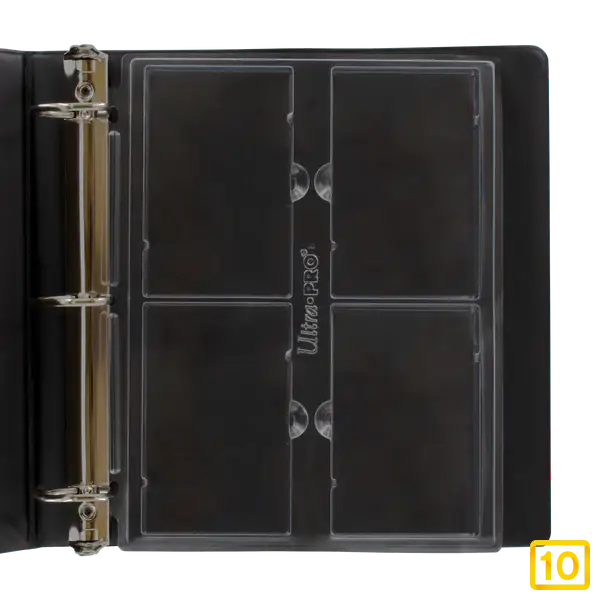 Hoja 4 Bolsillos para Beckett Slabs Cards Gradeadas Ultra