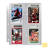 Hoja 4 Bolsillos para Beckett Slabs Cards Gradeadas Ultra