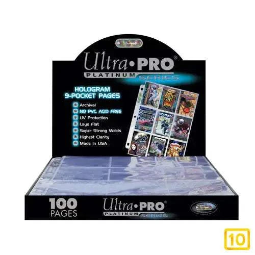 Hoja 9 Bolsillos Platinum UltraPro (100pcs)10pristine