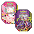 Caja Cromos Pokemon Lata Megaluz Lunar EX - Español