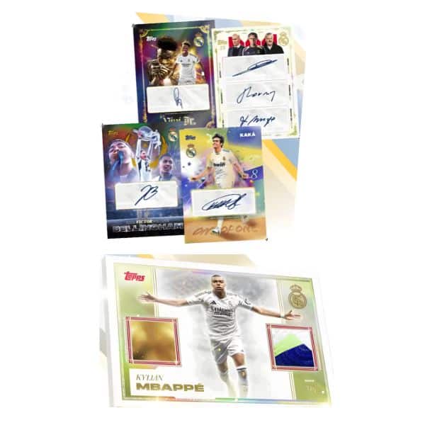 Box Caja Cromos 2025-26 Topps Los Blancos Real Madrid