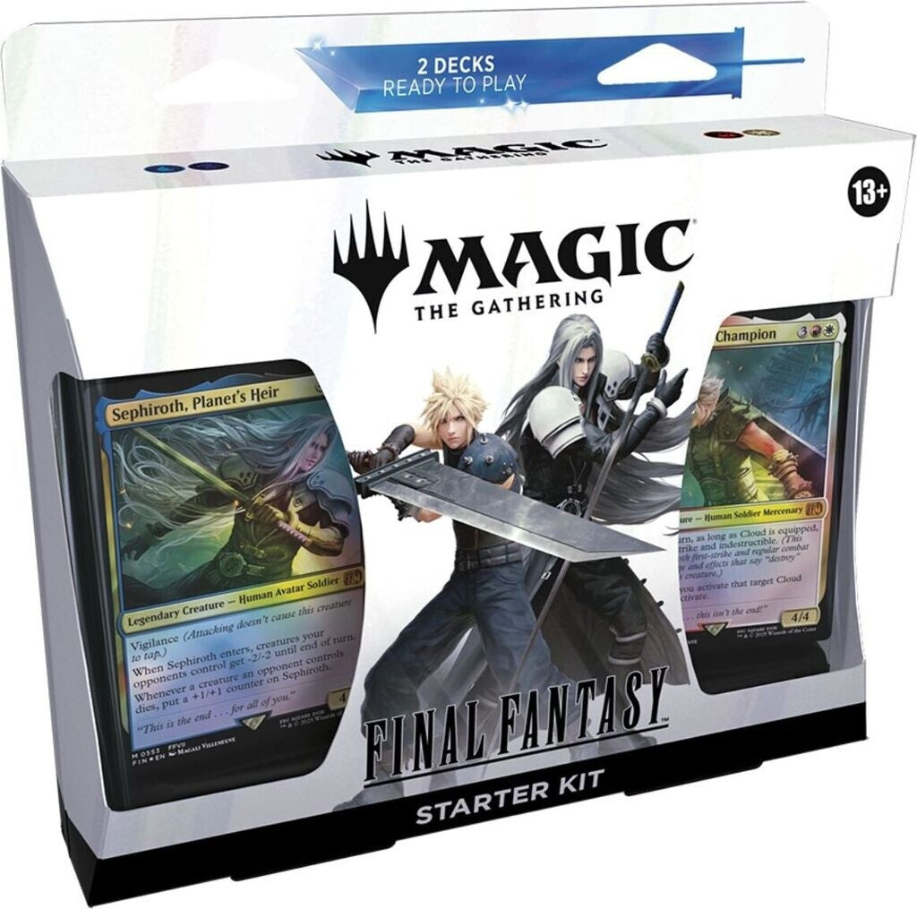 Box Caja Magic The Gathering Final Fantasy Starter Kit Display Ingles