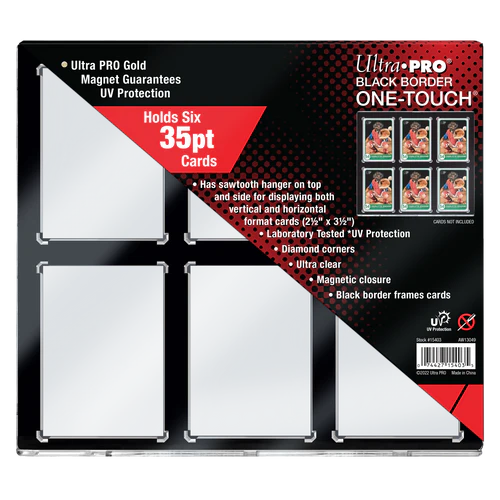 Magnetic 6 Card 35 PT Black Ultra Pro - Accesorios