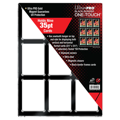 Magnetic 9 Card 35 PT Black Ultra Pro - Accesorios