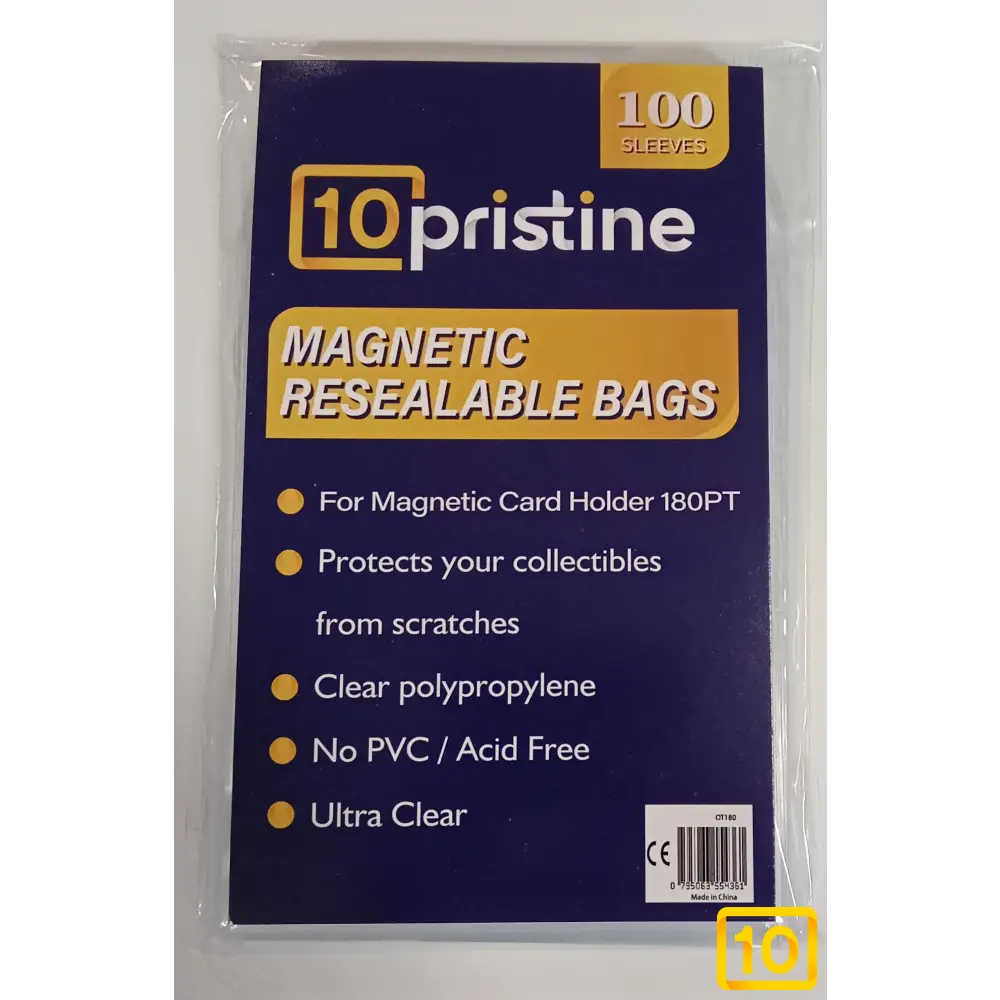 Magnetic Bags Perfect Fit 10Pristine 180PT 100pcs10pristine