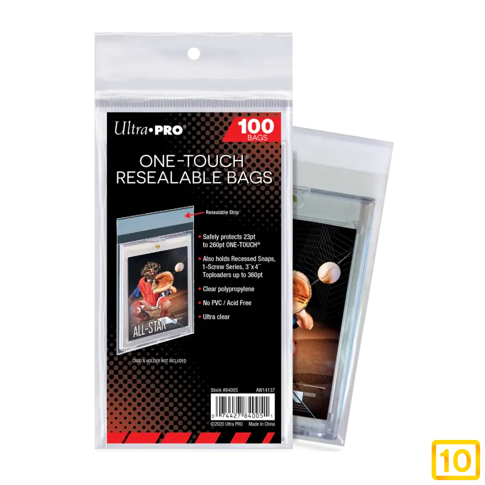 Magnetics Bags Resealable  Ultra Pro (100pcs) - 10pristine