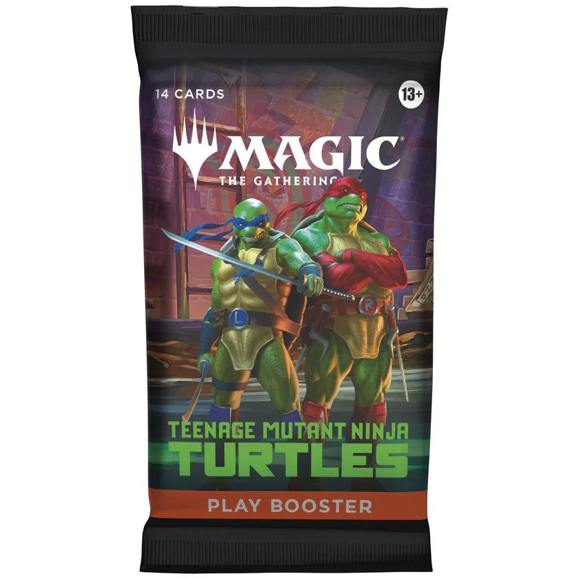 Sobre Magic the Gathering Teenage Mutant Ninja Turtles Booster Play