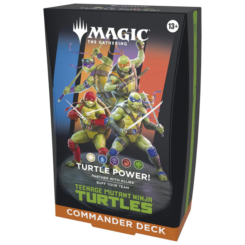 Box Caja Magic the Gathering Teenage Mutant Ninja Turtles Commander Deck