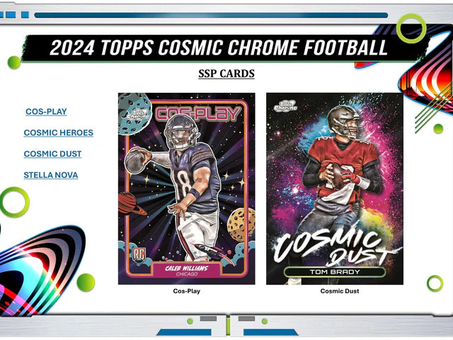 Box Caja Cromos 2024 Topps Cosmic Chrome Football Hobby