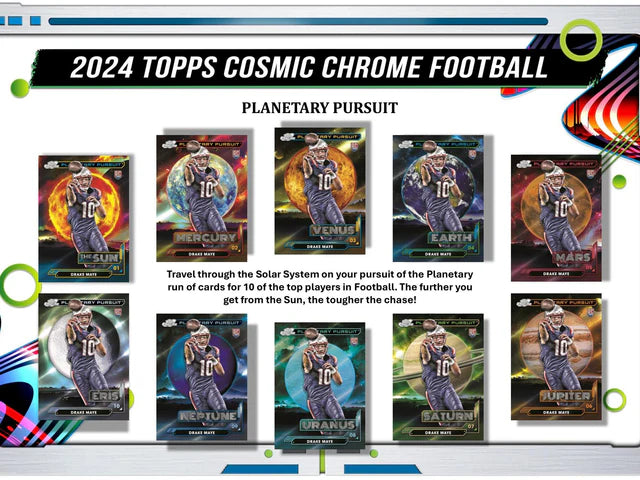 Box Caja Cromos 2024 Topps Cosmic Chrome Football Hobby