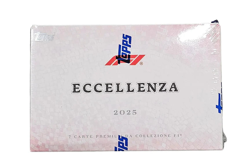Box Caja Cromos 2025 Topps Formula 1 F1 Eccellenza Hobby Box