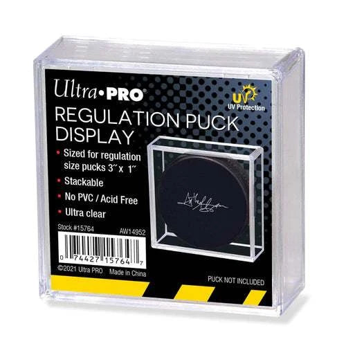 Hockey Regulation Puck UV Display Exhibitor