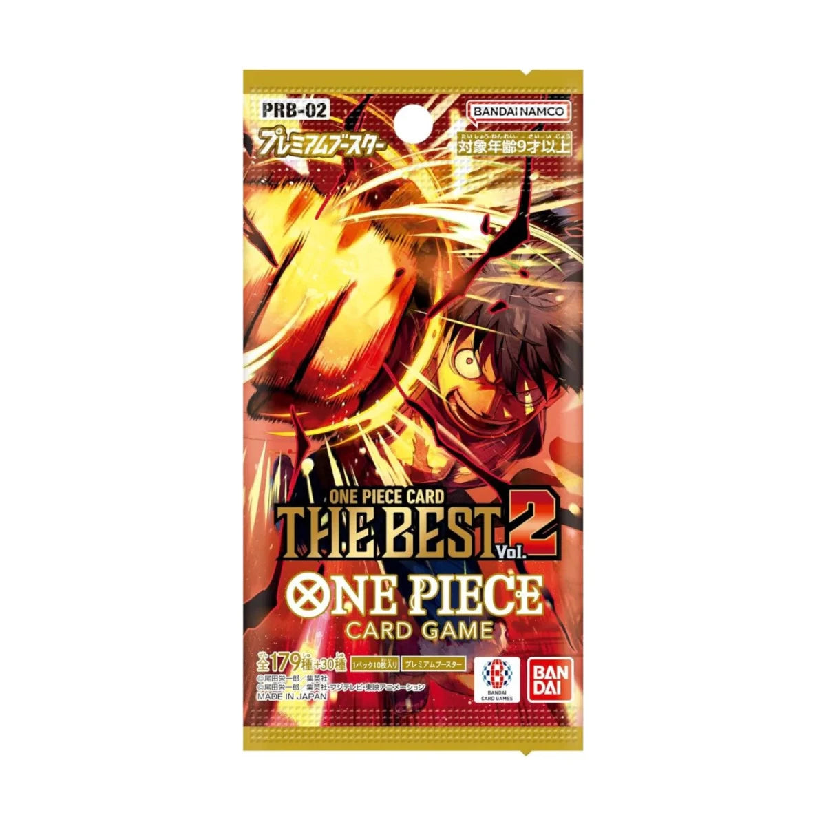 Sobre One Piece PRB-02 The Best Vol.2 Japones