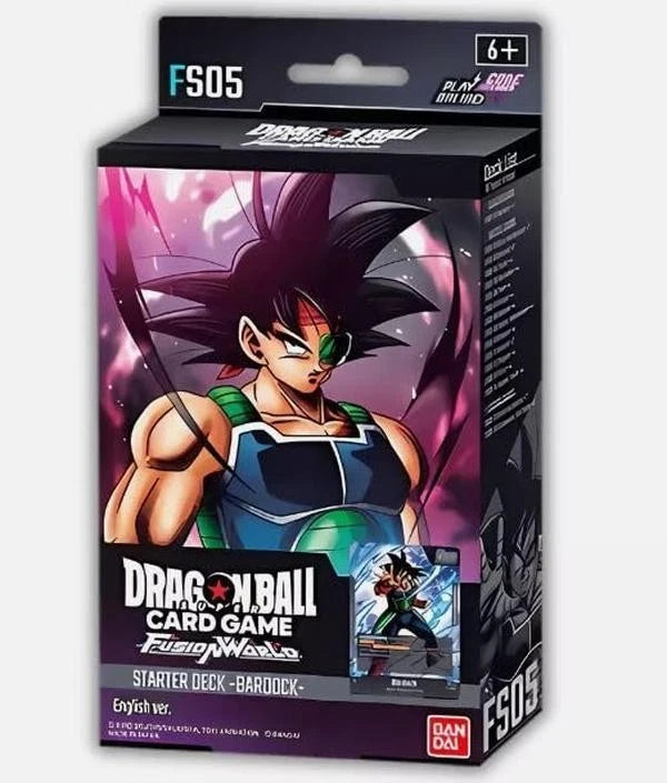 Box Caja Cromos Dragon Ball Starter Deck: Bardock Fusion World FS05
