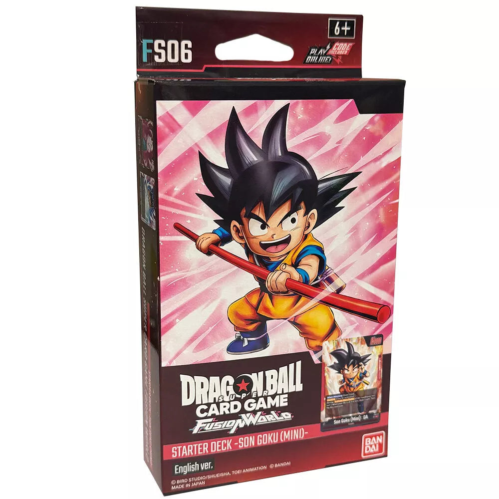 Box Caja Cromos Dragon Ball Starter Deck: Son Goku FS06
