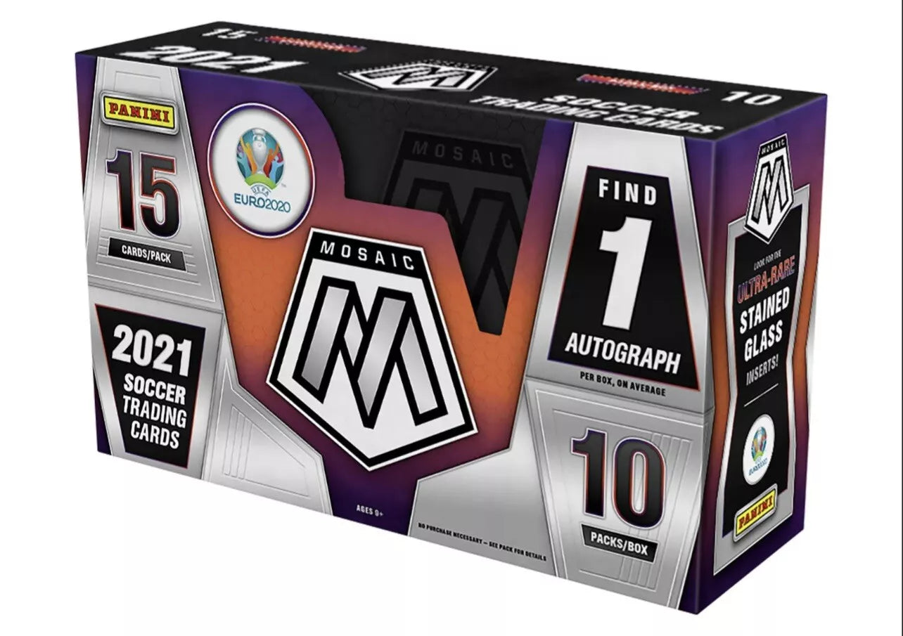 Box Caja Cromos 2020/21 Panini Mosaic Euro Hobby Box