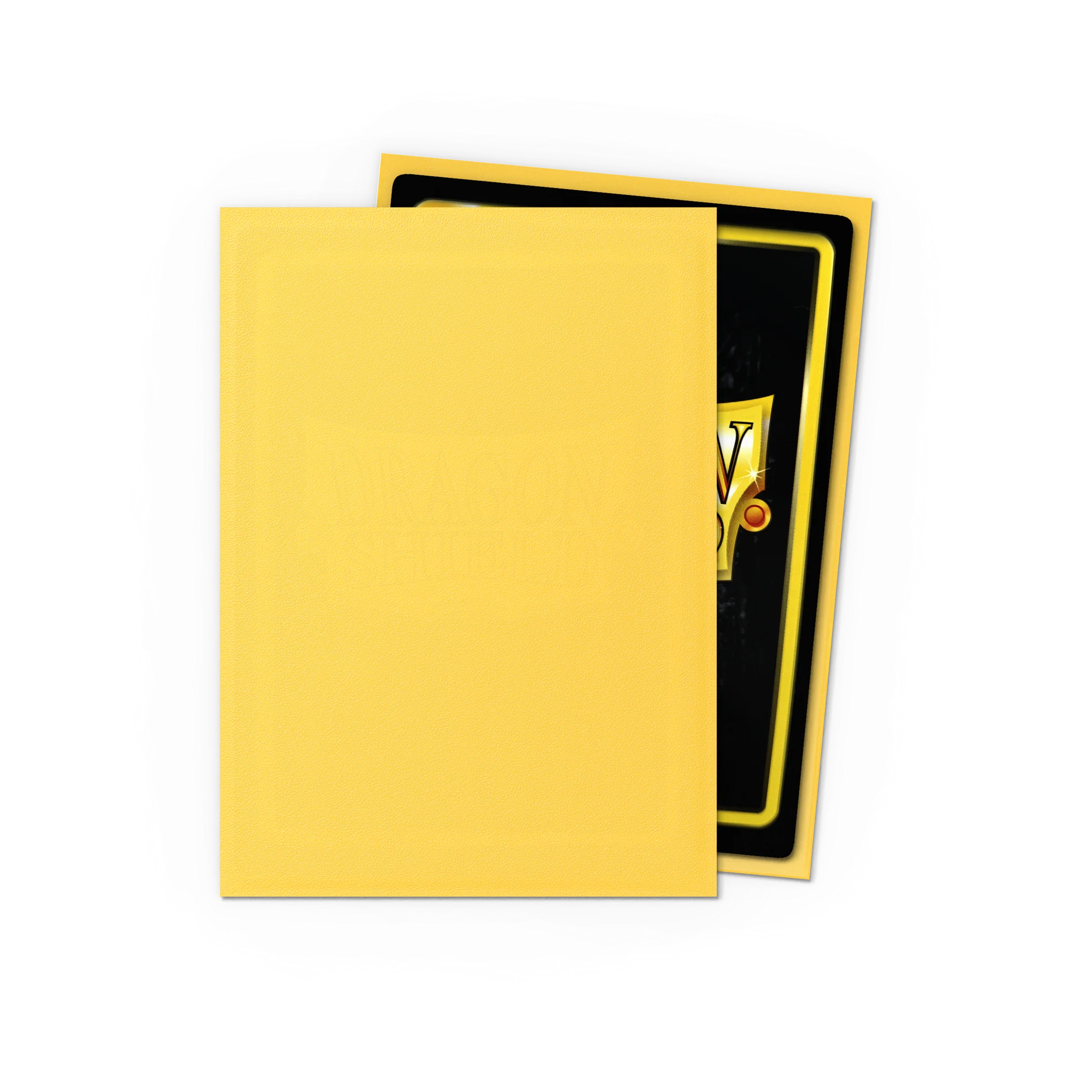 Sleeves Dragon Shield Yellow - Matte Sleeves 100pcs
