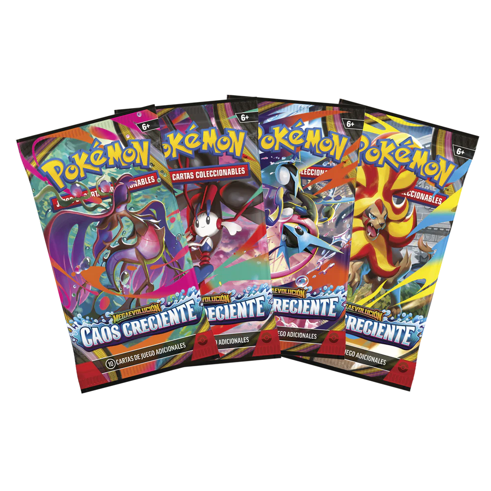 Caja Cromos Pokemon Caos Creciente Booster Box Caja de 36 Sobres Español