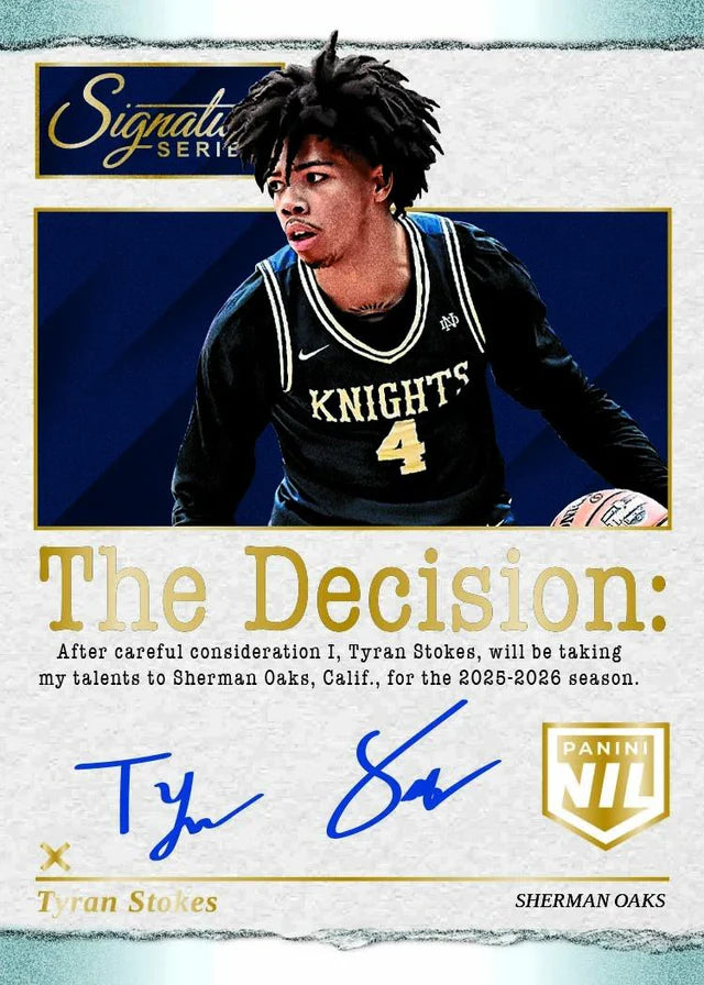 Box Caja Cromos 2025-26 Panini Signature Series Basketball Hobby