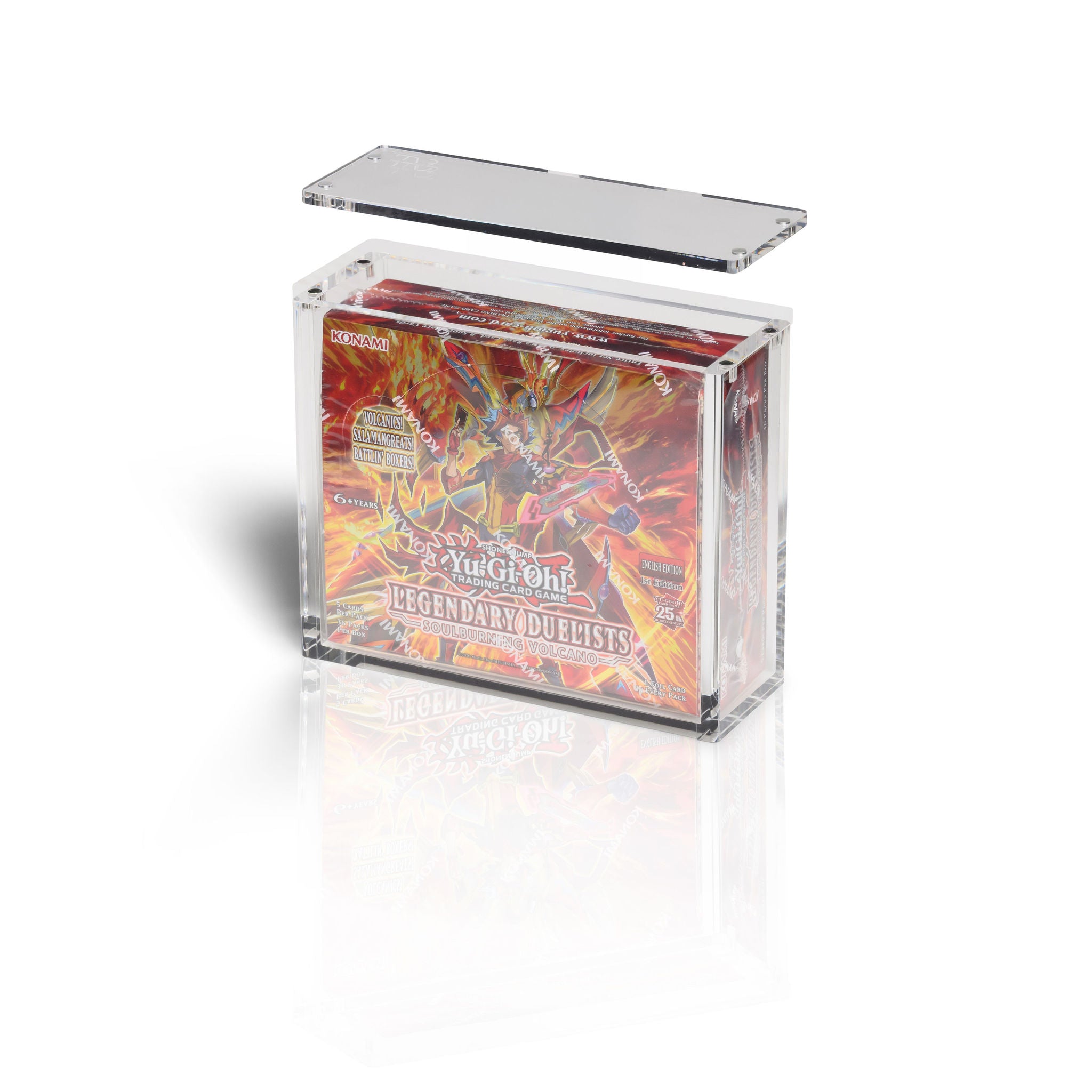 Expositor Acrilico TheAcrylic Box Premium 6MM Yu-Gi-Oh! Booster  36 Pack Box