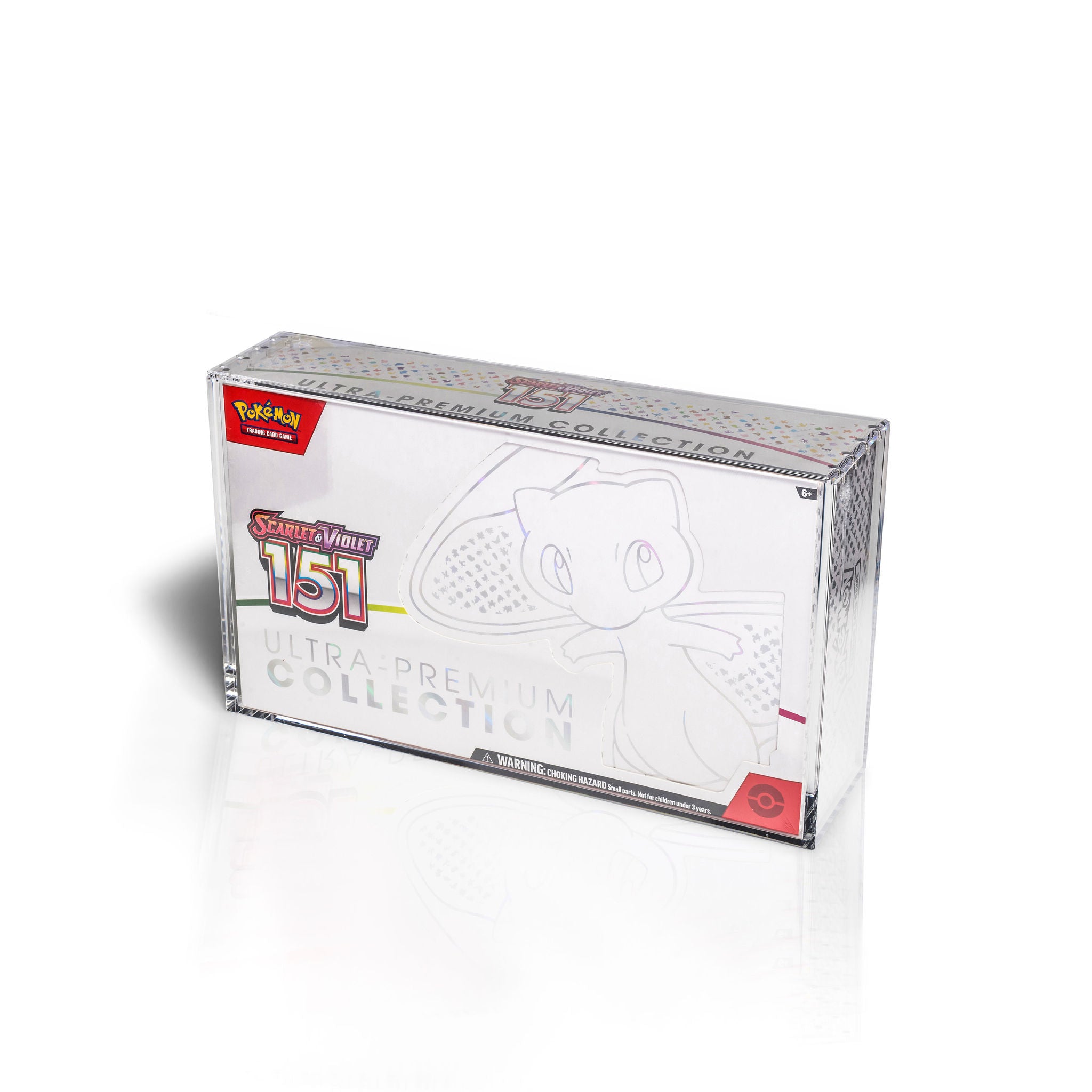 Expositor Acrilico TheAcrylic Box Premium 6MM Pokémon 151 Ultra Premium Collection Case