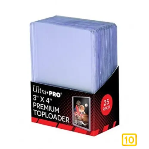 Toploader Ultra pro Premium 25 Piezas - 10pristine