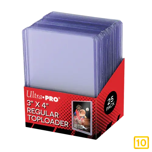Toploader Ultra pro Regular 25 Piezas - 10pristine