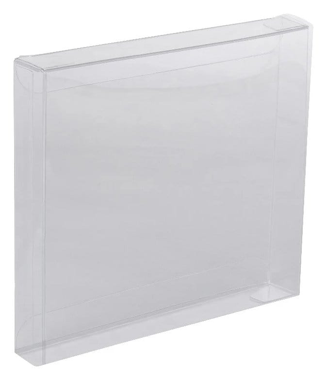 Evoretro Funda Caja de PET pack de 25 Protector para Nintendo DS Games