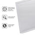 Evoretro Funda Caja de PET pack de 25 Protector para Nintendo DS Games