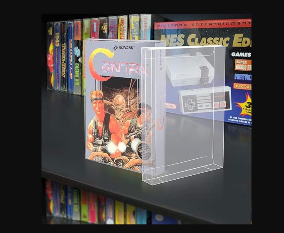 Evoretro Funda Nintendo NES (Game box) PET Protectors Pack of 25