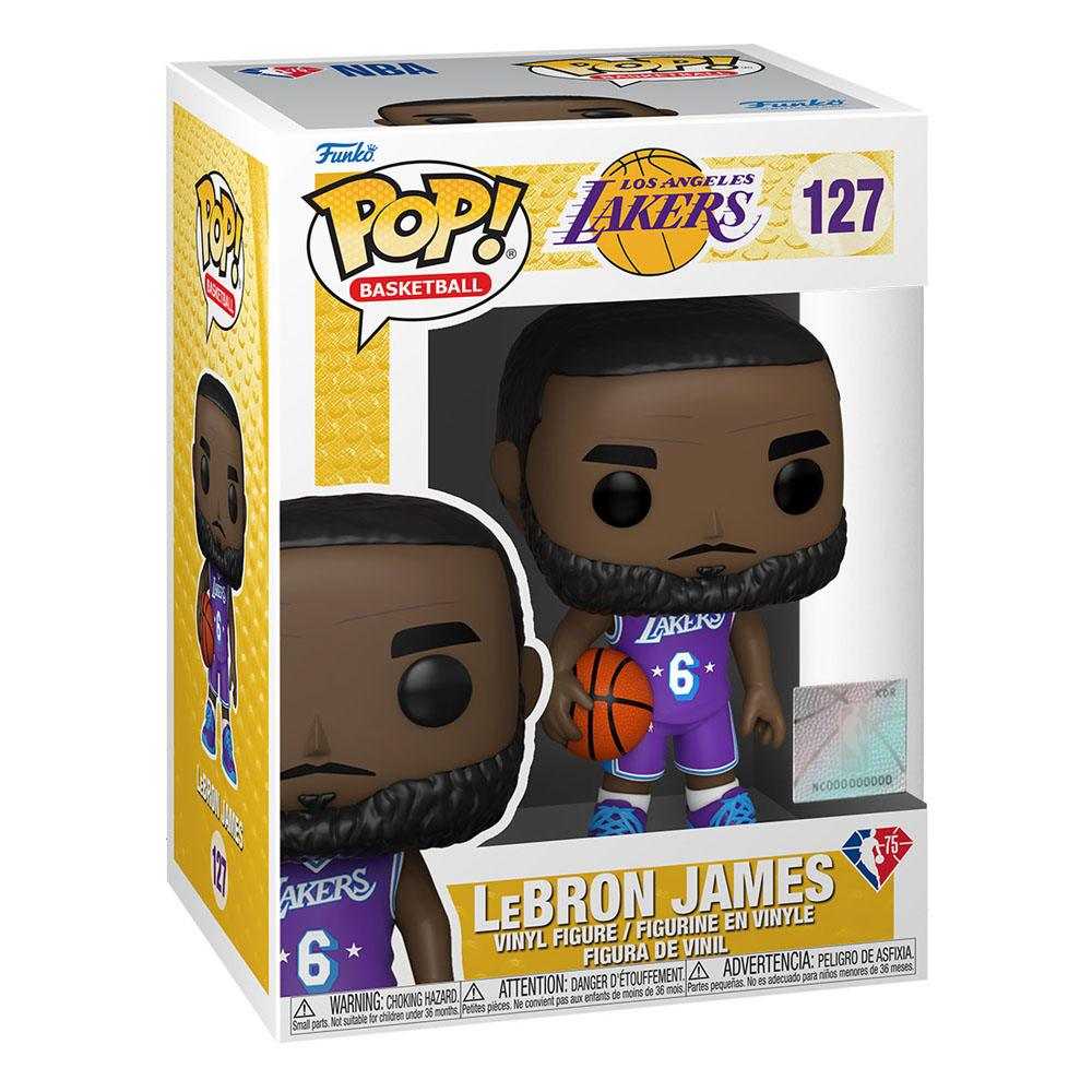 Funko NBA Legends POP! Sports Vinyl Figura Lakers - LeBron James (Yellow Jersey) 9 cm