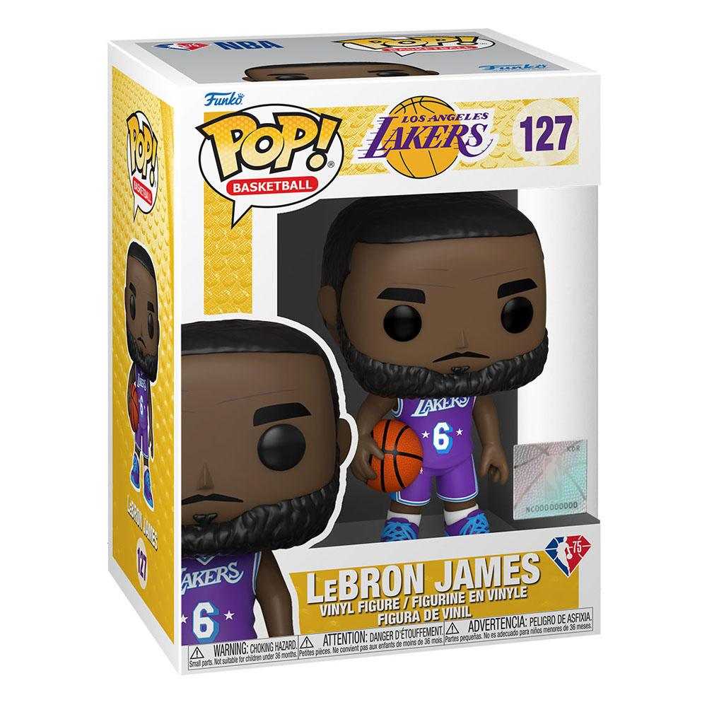 Funko NBA Legends POP! Sports Vinyl Figura Lakers - LeBron James (Purple Jersey) 9 cm