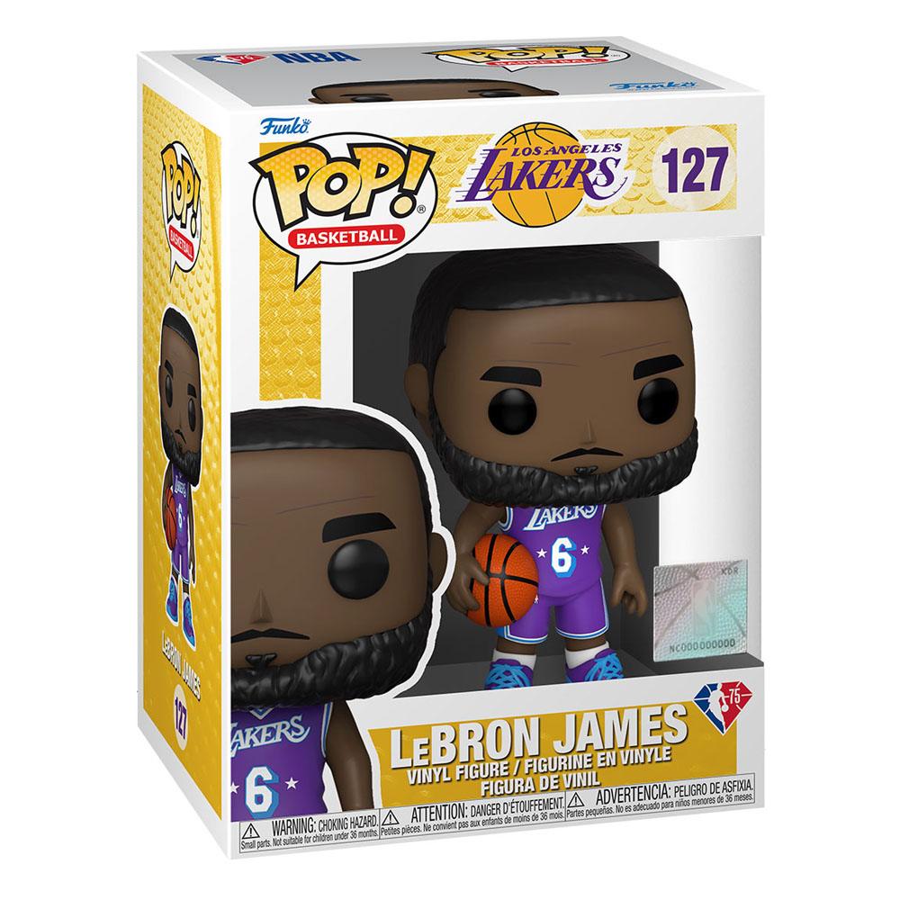 Funko NBA Legends POP! Sports Vinyl Figura Lakers - LeBron James (Yellow Jersey) 9 cm